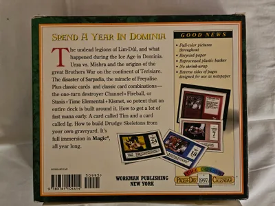 MTG 1997 Page-A-Day Calendar — "365 Days in Dominia" (2)