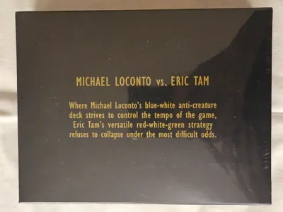Pro Tour New York City 1996 — Loconto vs. Tam — Signed Finale Box (2)