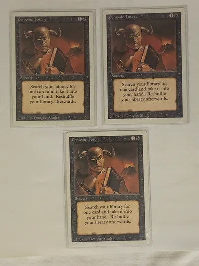 Demonic Tutor extras