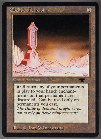 Obelisk of Undoing