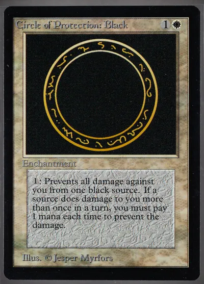Circle Of Protection Black