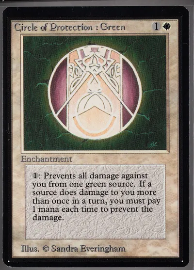Circle Of Protection Green