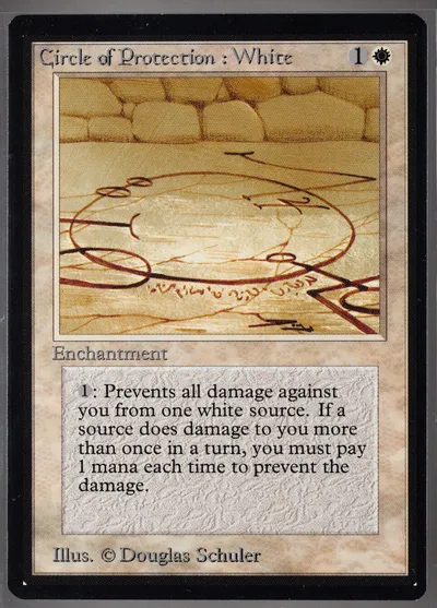 Circle Of Protection White